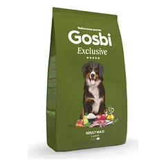 Gosbi Exclusive Lamb Maxi maistas suaugusiems didelių veislių šunims 3 kg