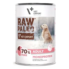 RAW PALEO SUŅU KONS CŪKGAĻA 400G parduotuvėje ramiosblusos.lt