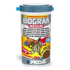 PRODAC BIOGRAN MEDIUM vidutinės granulės žuvims 100ml 45g