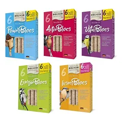 Delicia Pick-Me-Up Blocs Mixpack 5 verschiedene Sorten