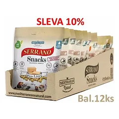 Serrano dog snacks Liver 100 g (12 vnt.)
