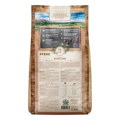 WILDES LAND horse&potatos sausas begrūdis pašaras suaugusiems šunims su arkliena ir bulvėmis, 12 kg — 2 nuotrauka