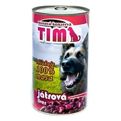 TIM šuo kepenys, konservuoti 1200 g