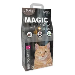 Magic Litter Bentonite Original kemšamos kraiko smiltys katei, 10 kg