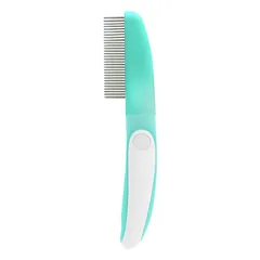 Record Hairmony šukos su smulkiais metaliniais dantukais mažiems šunims, katėms, šuniukams, triušiams ir graužikams, 5×22 cm — 2 nuotrauka