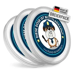 HUND IST KÖNIG konservų dangteliai gyvūnų maistui (3 vnt.), be BPA, pagaminta Vokietijoje, Labai dideliems > 45 kg — 4 nuotrauka