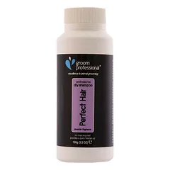 Groom Professional Perfect Hair Dry Shampoo - sausas šampūnas šunims, miltelių pavidalu
