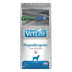 FARMINA VET LIFE - DOG Dry HYPOALLERGENIC Pork&Potato 12 kg