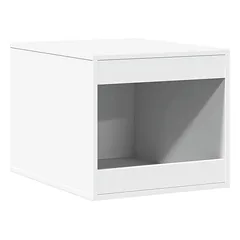 Prolenta Premium spintelė kraiko dėžei Klazina, 47 x 59 x 42 cm, ruda, mediena — 3 nuotrauka