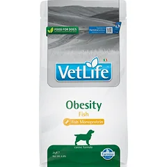 FARMINA VetLife Obesity Fish suaugusių šunų ėdalas 2 kg