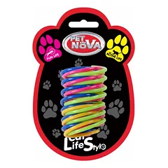 PET NOVA 4 spiralės žaislas katėms 5cm 3pak