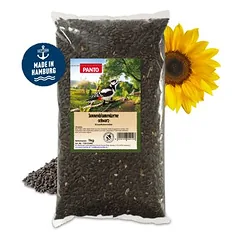 PANTO Sonnenblumenkerne schwarz - Wildvogelfutter für Gartenvögel