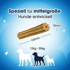 PURINA Dentalife kasdieniai dantų priežiūros skanėstai vidutinio dydžio šunims — 4 nuotrauka