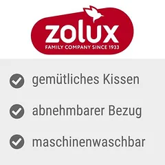 Zolux pagalvė šunims One, indigo, Dydis 1: L 60 x B 41 x H 12,5 cm — 3 nuotrauka