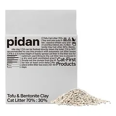 pidan Tofu- & Bentonit-Katzenstreu, 2 × 2.4 kg — 3 nuotrauka