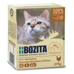Bozita Cat konservai su papildomai vištienos drebučiuose katėms - Pet24