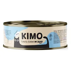 KIMO konservuotas pašaras katėms su tunu ir surimi, 70 g parduotuvėje e-zoo.lt