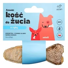 AZANKI Krevečių žuvies kaulas šunims 12cm