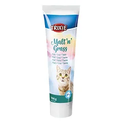 Kačių pasta virškinimui TRIXIE Malt'n'Grass Anti hairball 100g
