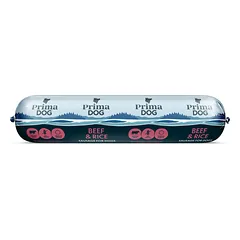 PRIMADOG Jautienos-ryžių dešra 800g.