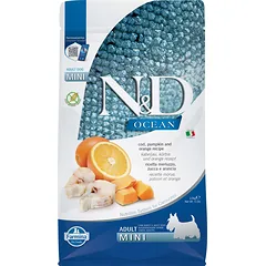 FARMINA Ocean dog codfish, pumpkin and orange Adult mini 2,5 kg
