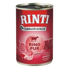 RINTI Singlefleisch Beef Pure jautienos monoproteinai 24x800 g
