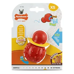 Nylabone Strong Cone Chew Bacon - guminis skanėstas žaislas šunims, bekono kvapo, XS — 3 nuotrauka