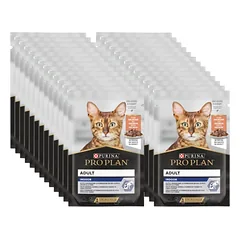 Purina Pro Plan Indoor Adult su lašiša katėms 26x85g