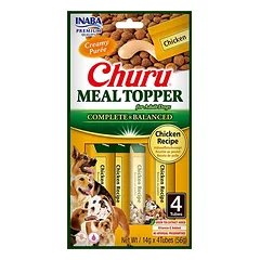 Churu Meal topper skanėstas šunims maistui gardinti su vištiena, 4 vnt.