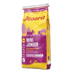 Josera Mini Junior Duck and Salmon sausas pašaras mažų veislių jauniems šunims su antiena ir lašiša, 10 kg — 3 nuotrauka