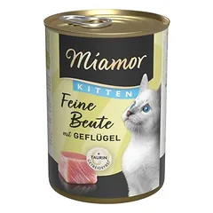Miamor Feine Beute Kitten, drėgnas maistas kačiukams 12 x 400 g — 2 nuotrauka
