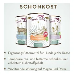 Terra Canis First Aid lengvas maistas, drėgnas maistas šunims 6 x 800 g — 3 nuotrauka