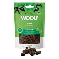 WOOLF Soft Cubes Lamb Monoprotein 100g minkšti ėrienos kubeliai