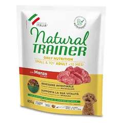 Trainer Natural MINI ADULT su Jautiena 800g