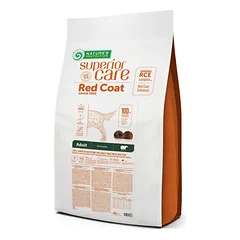 Nature’s Protection Superior Care Coat Adult All Breeds Lamb - ėdalas raudoniems šunims, visų veislių, su ėriena ir kriliu, Red / 10kg — 2 nuotrauka