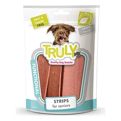 Truly skanėstas vyresniems šunims, juostelės, 100g — 1 nuotrauka