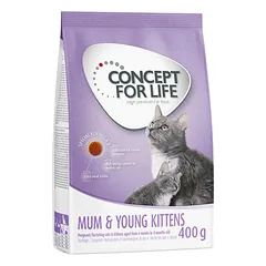 Concept for Life Mum & Young Kittens sausas maistas katėms – patobulinta receptūra!, > 10 kg — 2 nuotrauka