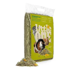 Little One kalnų šienas graužikams, su kiaulpienėmis, 400 g
