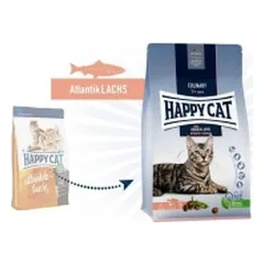 Happy Cat visavertis pašaras suaugusioms katėms su lašiša Culinary AtlantikLachs, 10 kg — 1 nuotrauka
