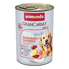 Animonda GranCarno Adult Single Protein Sensitiv 6 x 400 g drėgnas maistas šunims — 2 nuotrauka