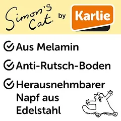 Simon's Cat Katzennapf, Groß > 5 kg — 2 nuotrauka