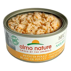 Almo Nature HFC Natural Vištienos krūtinėlės konservai suaugusiems katėms, 150 g — 2 nuotrauka