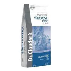 Dr. Clauders Basic Nature Vollkost Croc sausas maistas aktyviems šunims, 20 kg
