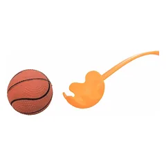 Trixie Ball Catapult With Ball šunų žaislas su guminiu kamuoliuku, 50 cm/ø 5.5 cm — 3 nuotrauka