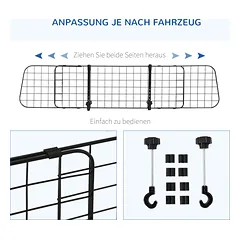 Šunų barjeras 91–152 × 30 cm — 4 nuotrauka