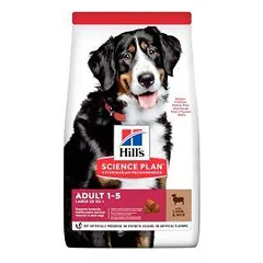 Hills Science Plan Adult Large Breed Lamb & Rice sausas maistas su ėriena didelių veislių šunims, 14 kg