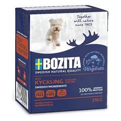 Konservai šunims Bozita Dog su vištiena, 370 g