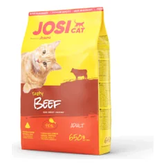 JosiCat Tasty Beef sausas maistas katėms, 650 g