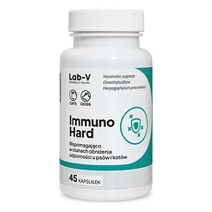 LAB-V Immuno Hard - imuniteto stiprinimas šunims ir katėms 45 kapsulės