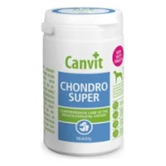 Canvit Chondro Super tabletės šunims, 230 g (pakuotėje 76 tabletės) parduotuvėje akvanamai.lt